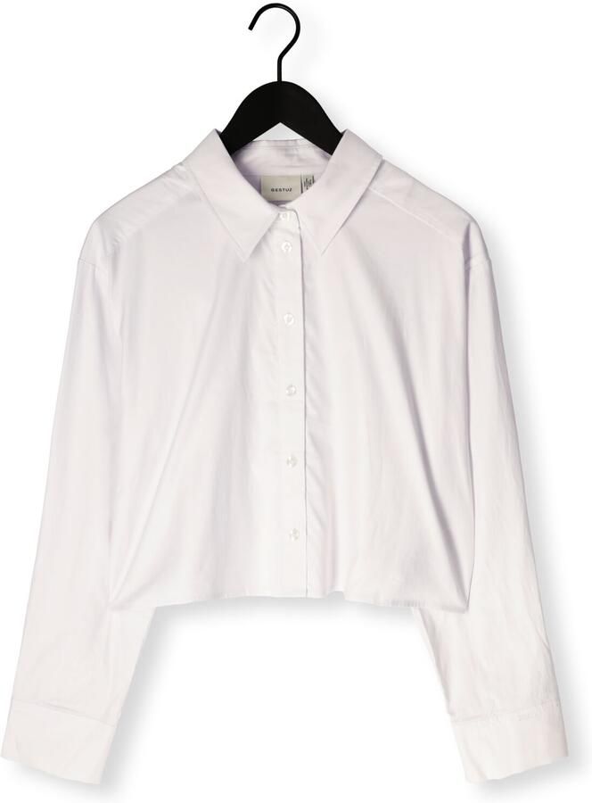 GESTUZ Dames Blouses Gzyork Short Shirt Wit - Foto 2