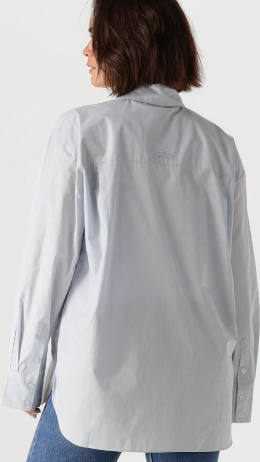 Gestuz Klassiek Oversized Overhemd met Lange Mouwen Blue Dames - Foto 3