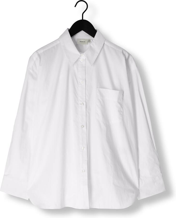 Gestuz Klassiek Oversized Overhemd Helderwit White Dames
