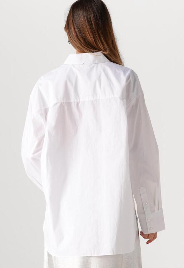 Gestuz Klassiek Oversized Overhemd Helderwit White Dames - Foto 3