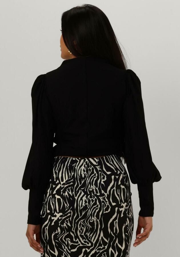 GESTUZ Dames Blouses Rifagz Puff Blouse Noos Zwart