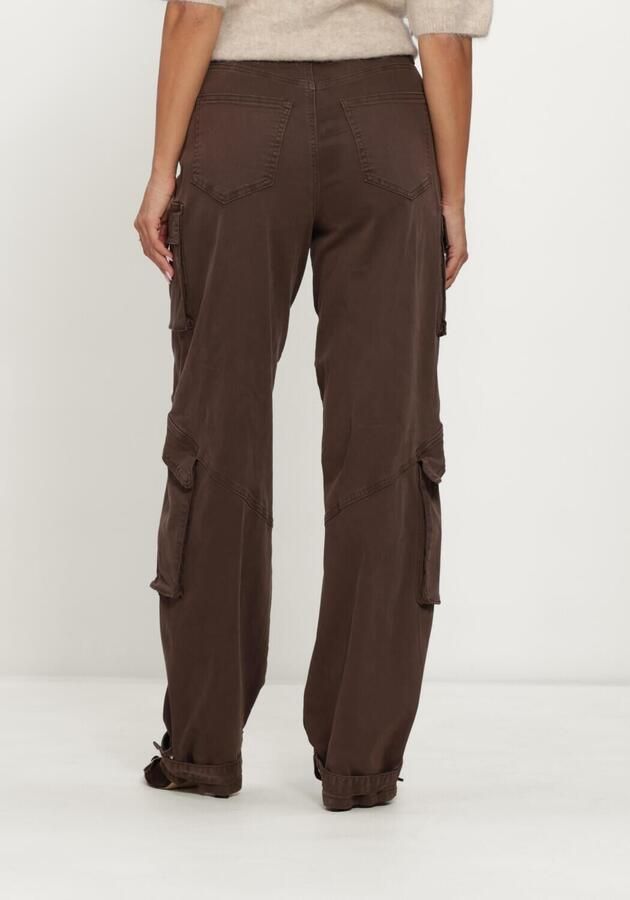 GESTUZ Dames Broeken Gzcargi Hw Pants Bruin - Foto 2