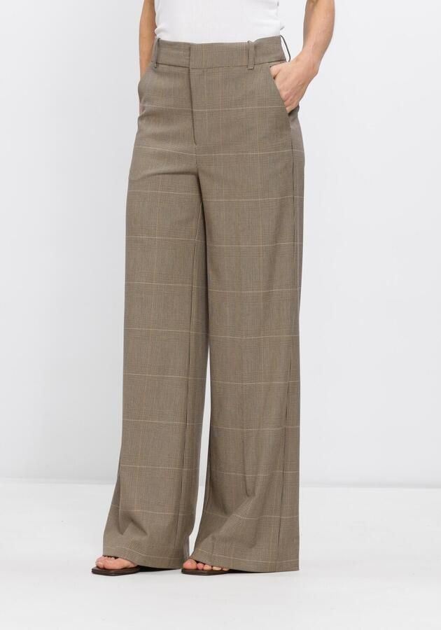 GESTUZ Dames Broeken Gzevaldi Mw Pants Bruin
