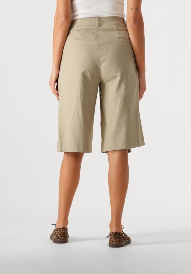 GESTUZ Dames Broeken Gzizza Linen Mw Short Groen - Foto 2