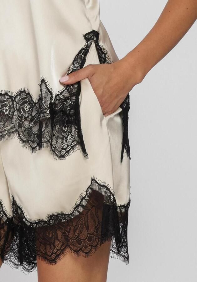 Gestuz High waist korte broek met kant model 'lalou' - Foto 3
