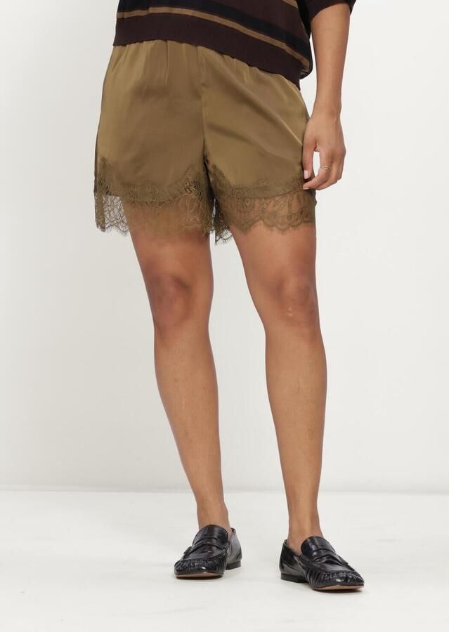 Gestuz short met kant en elastische band model 'lalou'