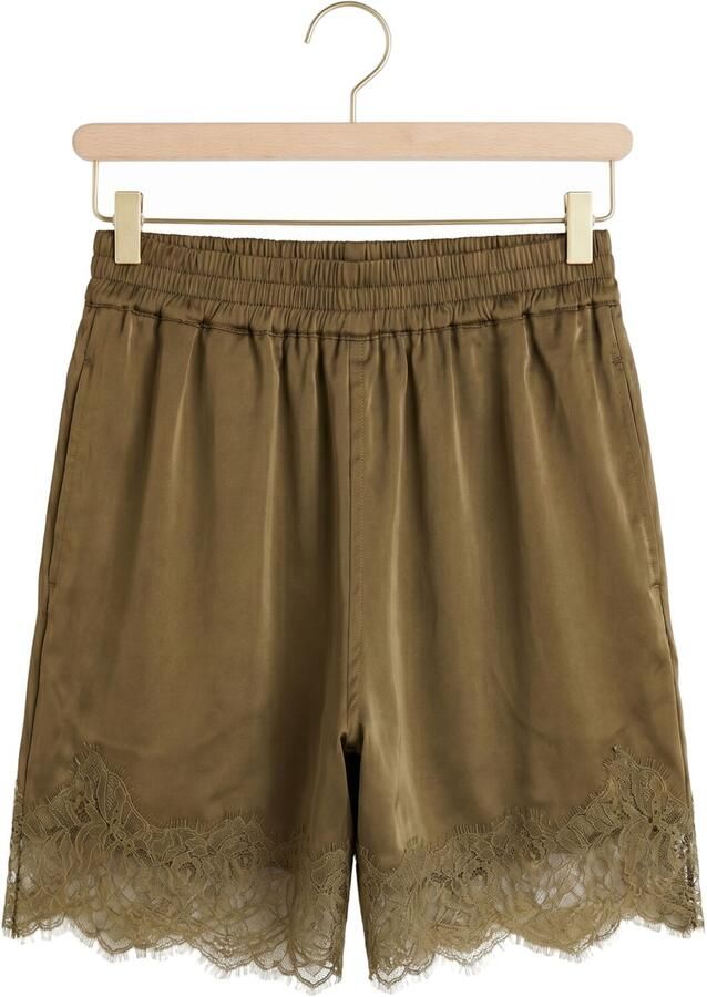 Gestuz short met kant en elastische band model 'lalou' - Foto 3