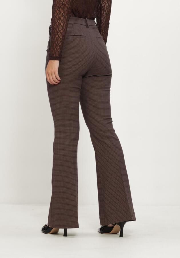 GESTUZ Dames Broeken Gzlamia Hw Pants Bruin - Foto 2