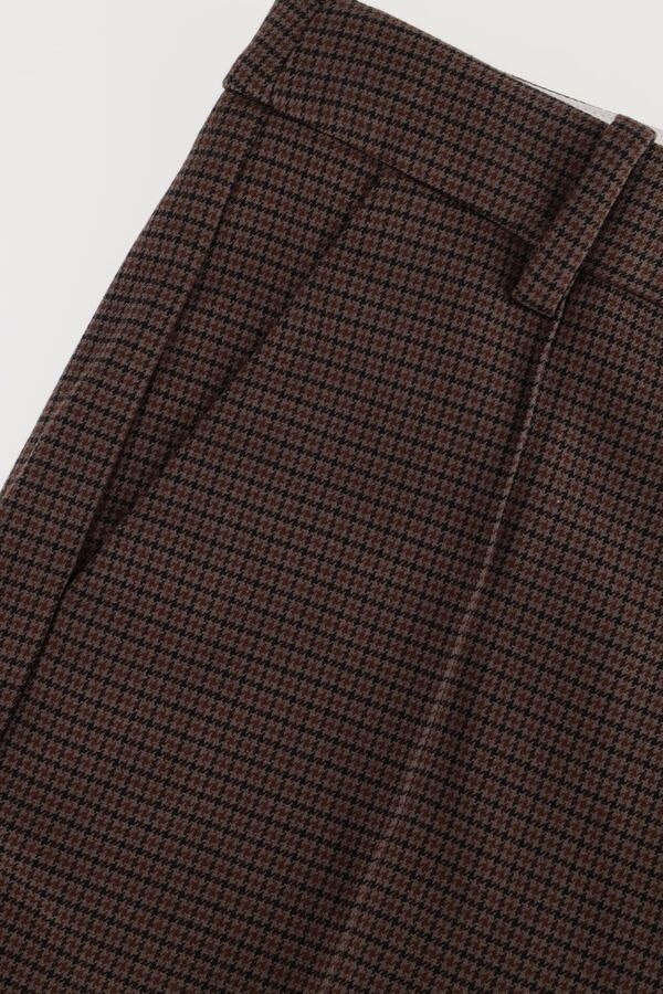 GESTUZ Dames Broeken Gzlamia Hw Pants Bruin - Foto 4