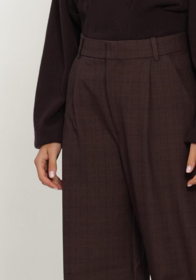 GESTUZ Dames Broeken Gzlavana Hw Pants Bruin - Foto 3