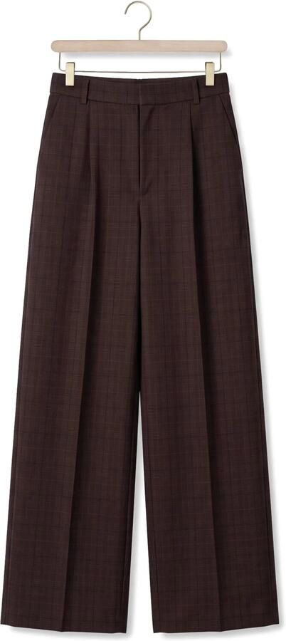 GESTUZ Dames Broeken Gzlavana Hw Pants Bruin - Foto 4