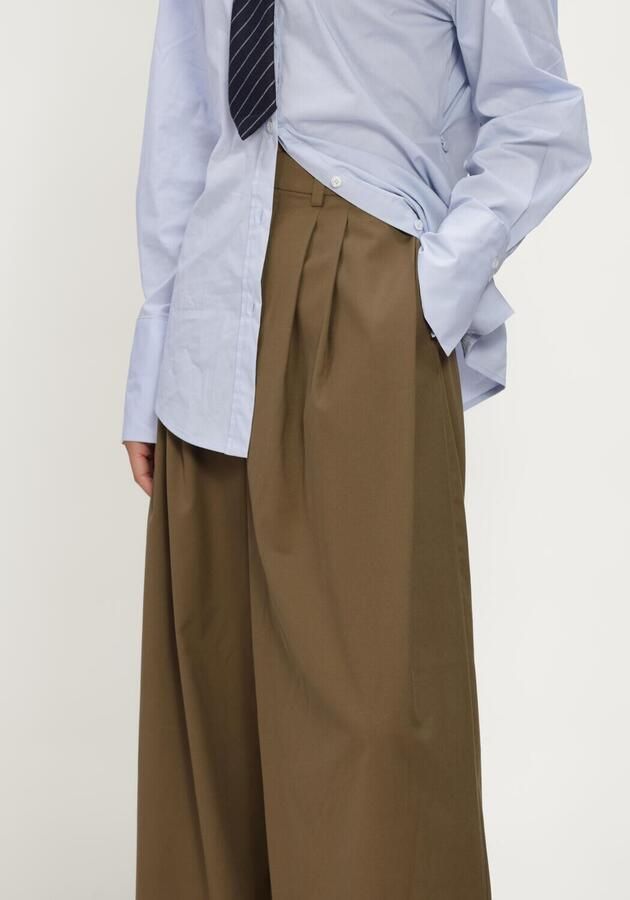 GESTUZ Dames Broeken Gzolivia Hw Pants Khaki - Foto 3