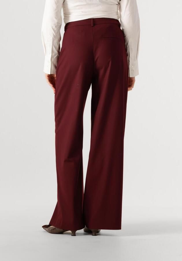 GESTUZ Dames Broeken Gzpaula Mw Pants Bordeaux