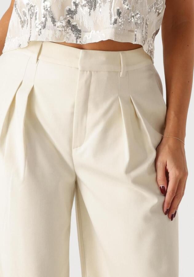 GESTUZ Dames Broeken Gzseaver Hw Pants Ecru - Foto 1