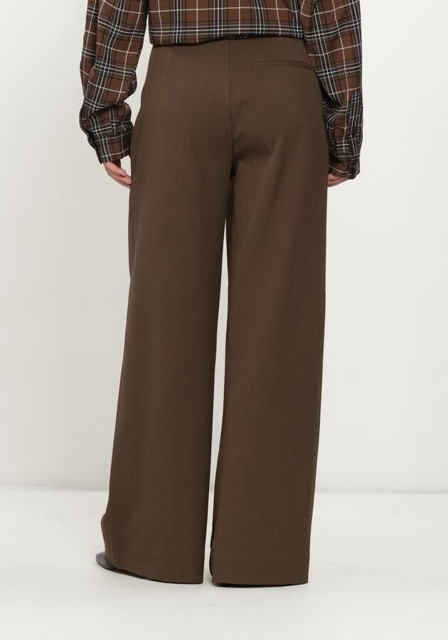 GESTUZ Dames Broeken Gzstacy Mw Pants Bruin - Foto 2