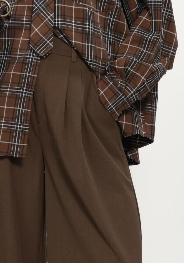 GESTUZ Dames Broeken Gzstacy Mw Pants Bruin - Foto 3