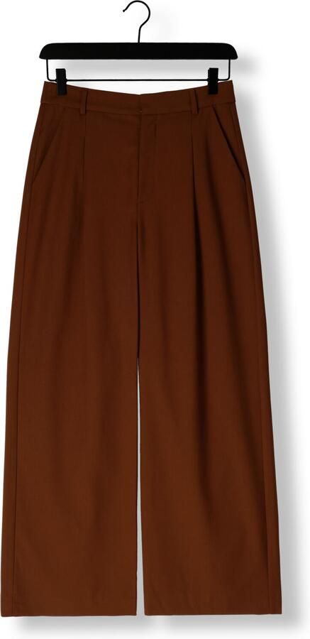 GESTUZ Dames Broeken Paulagz Mw Wide Pants Bruin - Foto 3