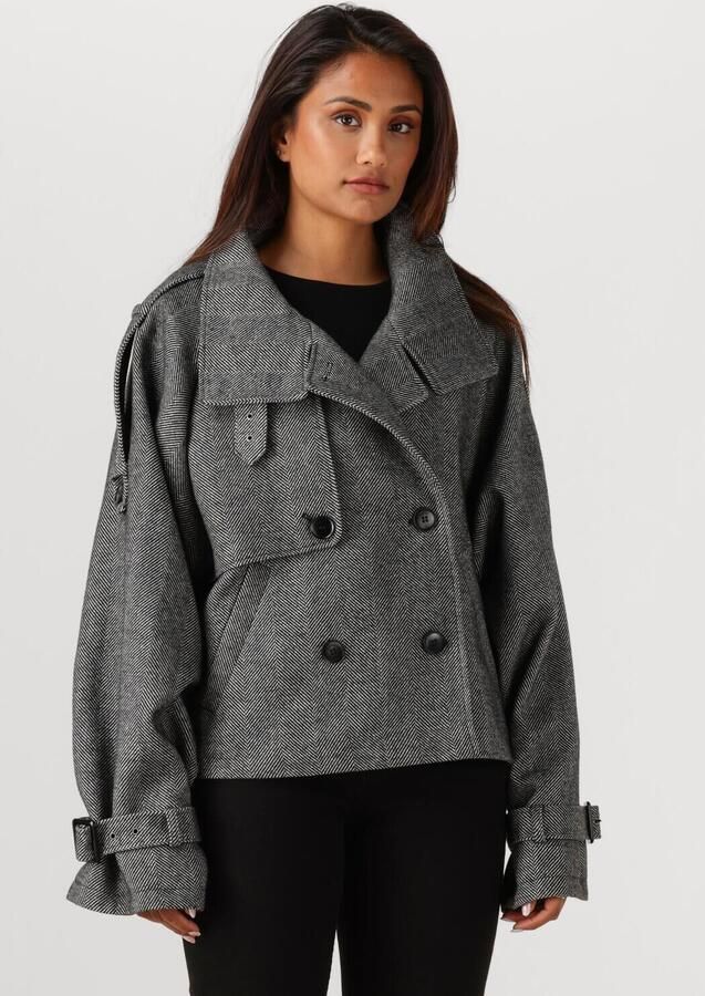 GESTUZ Dames Jassen Gzavic Short Jacket Grijs - Foto 4