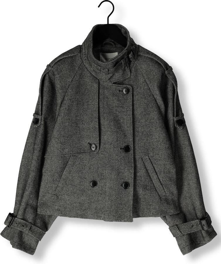 GESTUZ Dames Jassen Gzavic Short Jacket Grijs - Foto 1