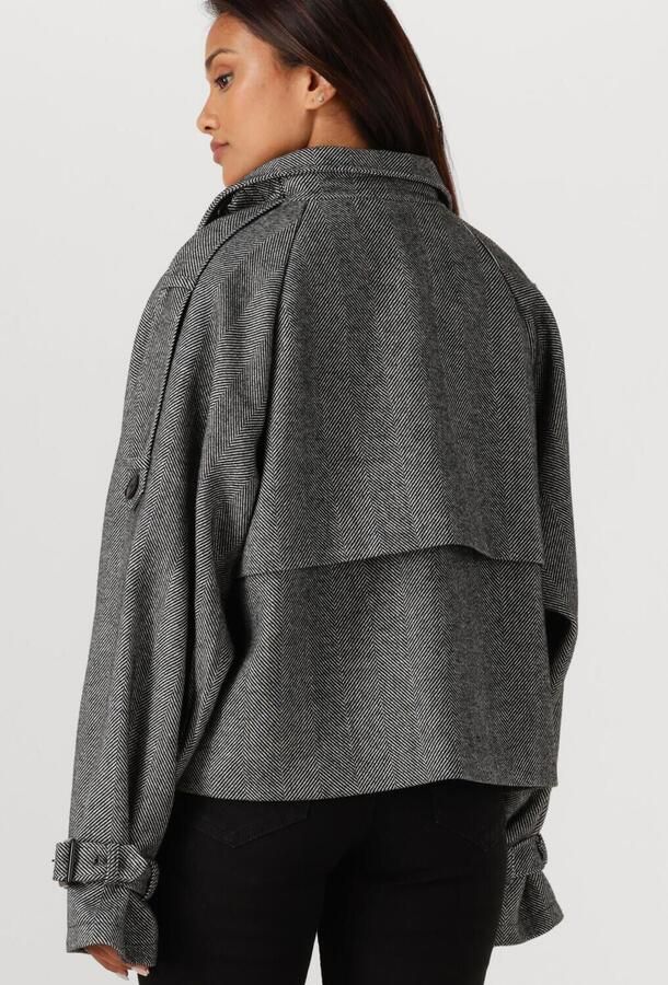 GESTUZ Dames Jassen Gzavic Short Jacket Grijs - Foto 3