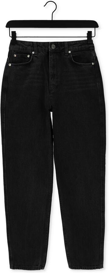 Gestuz Stijlvolle High-Waisted Mom Jeans Zwart Dames - Foto 3