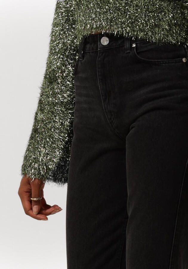 Gestuz Stijlvolle High-Waisted Mom Jeans Zwart Dames - Foto 2