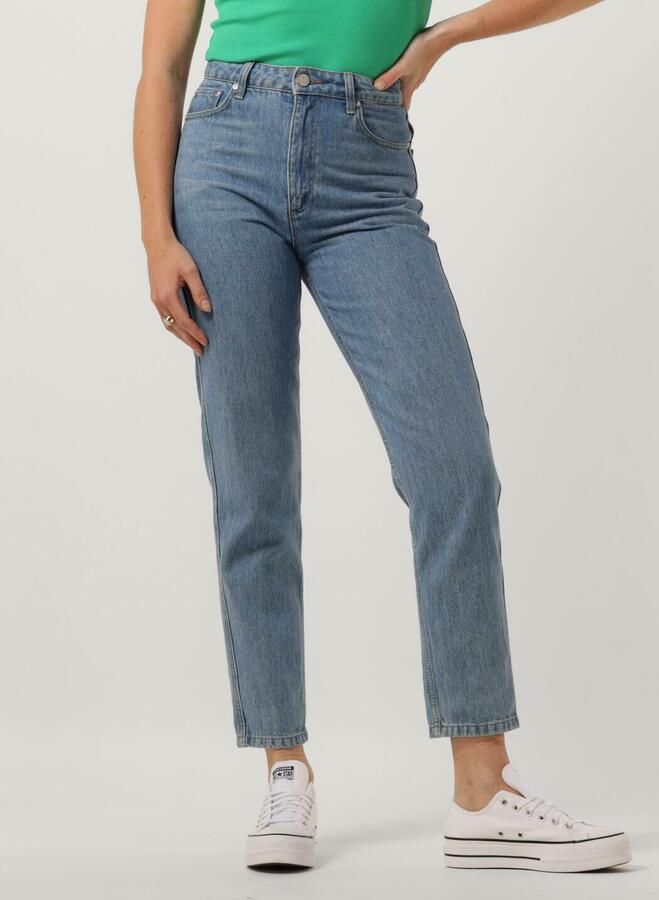 Gestuz Ruimvallende high-waisted mom jeans Blauw Dames - Foto 4