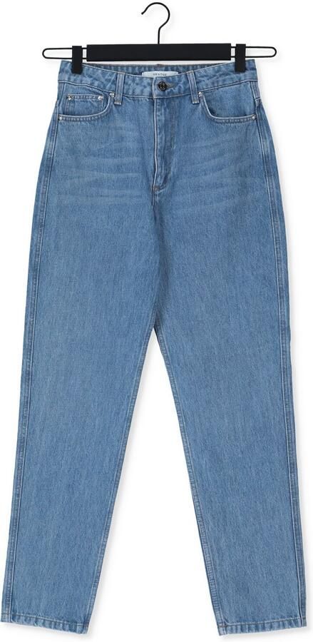 Gestuz Ruimvallende high-waisted mom jeans Blauw Dames - Foto 3