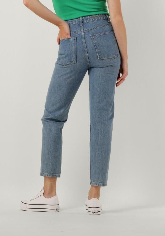 Gestuz Ruimvallende high-waisted mom jeans Blauw Dames - Foto 2