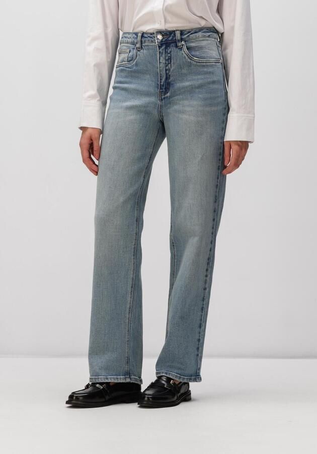 GESTUZ Dames Jeans Gzjade Hw Straight Jeans Lichtblauw