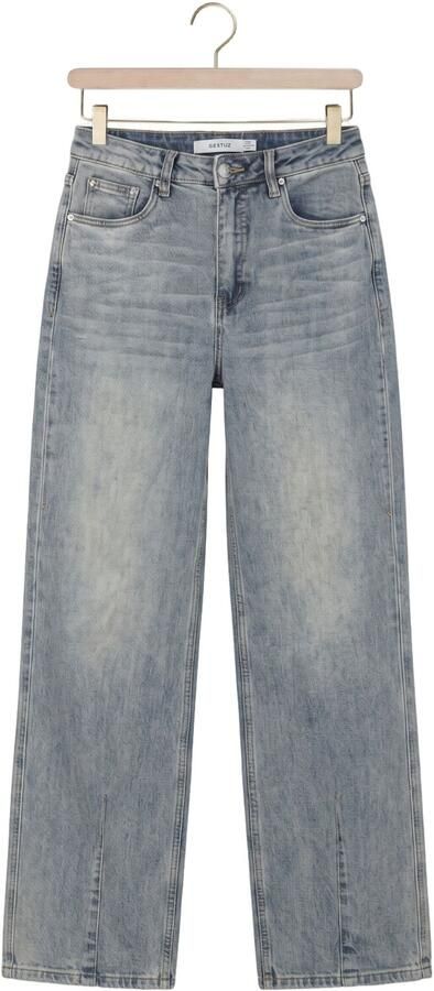 GESTUZ Dames Jeans Gznoma Hw Jeans Lichtblauw - Foto 4