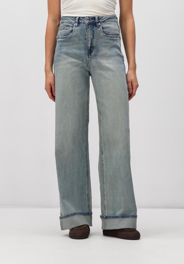 GESTUZ Dames Jeans Gzsara Hw Wide Jeans Lichtblauw - Foto 1
