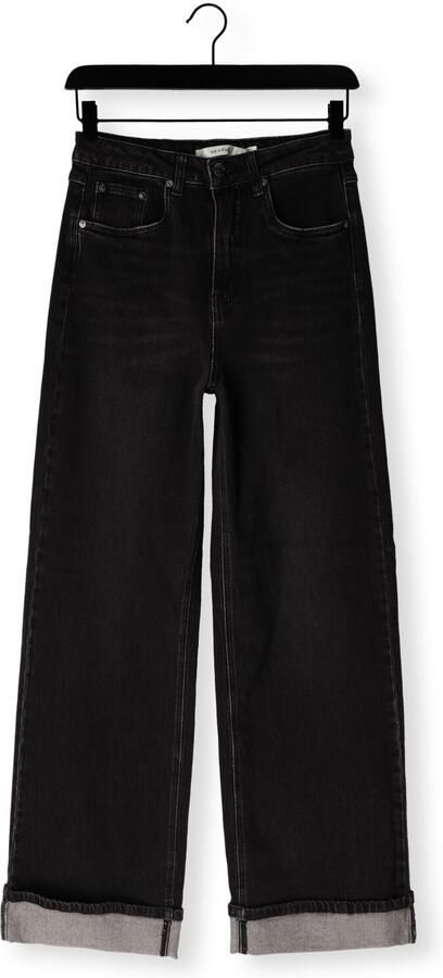 GESTUZ Dames Jeans Gzsara Hw Wide Jeans Zwart - Foto 4