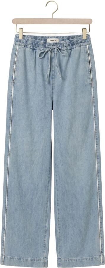 GESTUZ Dames Jeans Gzsea Hw Pants Lichtblauw - Foto 4