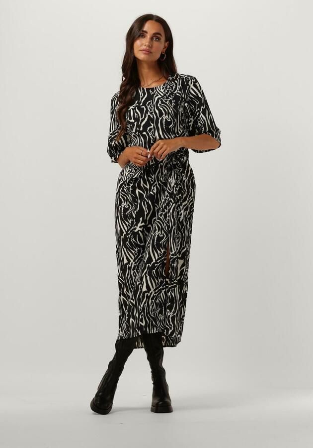 Gestuz Art Zebra P Midi Jurk Stijlvol en Opvallend Meerkleurig Dames - Foto 4