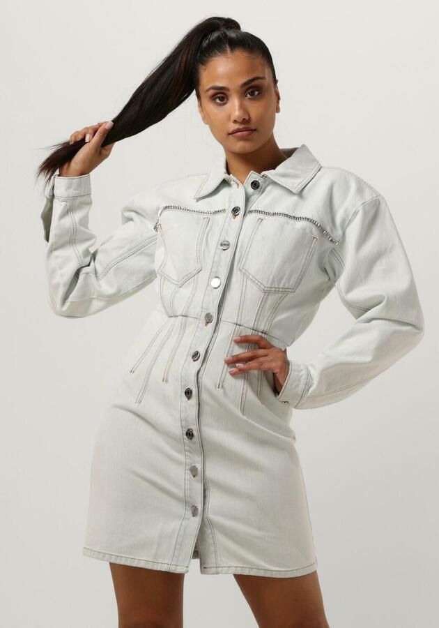 GESTUZ Dames Jurken Caliagz Dress Lichtblauw - Foto 4