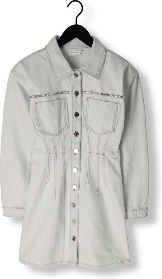 GESTUZ Dames Jurken Caliagz Dress Lichtblauw - Foto 3