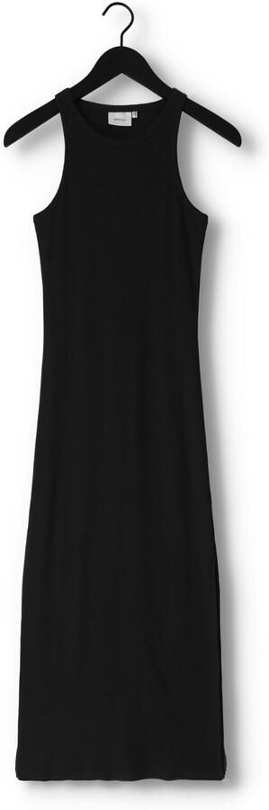 Gestuz Eenvoudige en Elegante Lange Jurk Black Dames - Foto 3