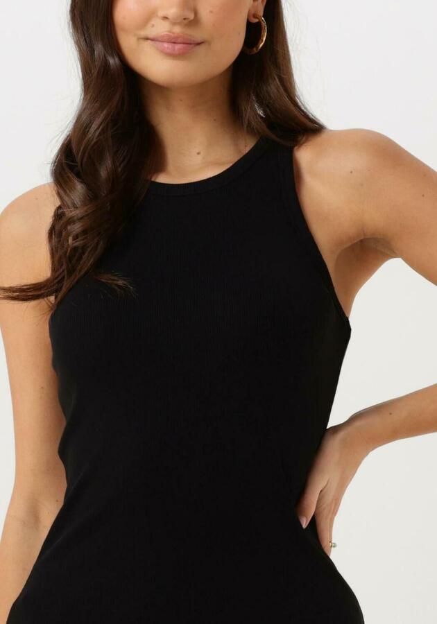 Gestuz Eenvoudige en Elegante Lange Jurk Black Dames - Foto 2