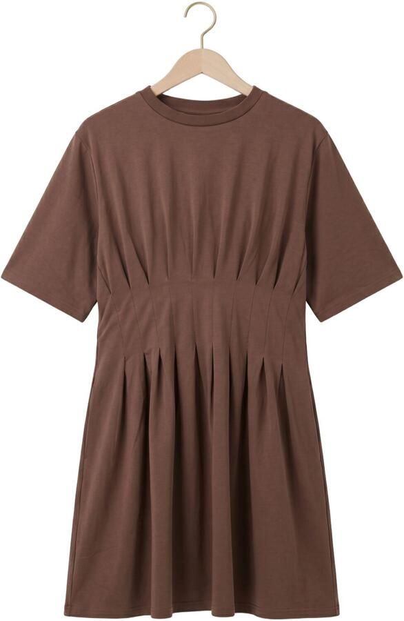 GESTUZ Dames Jurken Gzinez Short Dress Bruin - Foto 4