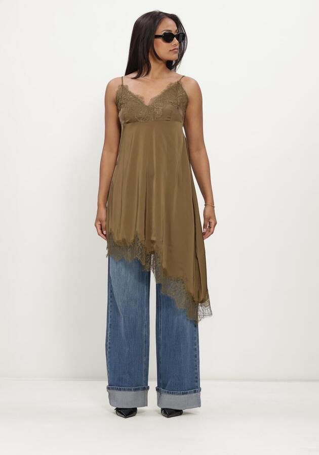 GESTUZ Dames Jurken Gzlalou Dress Khaki