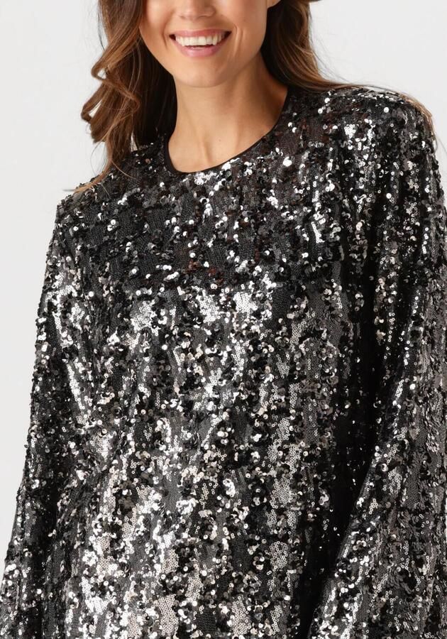 Gestuz Knielange jurk met pailletten model 'Salina'