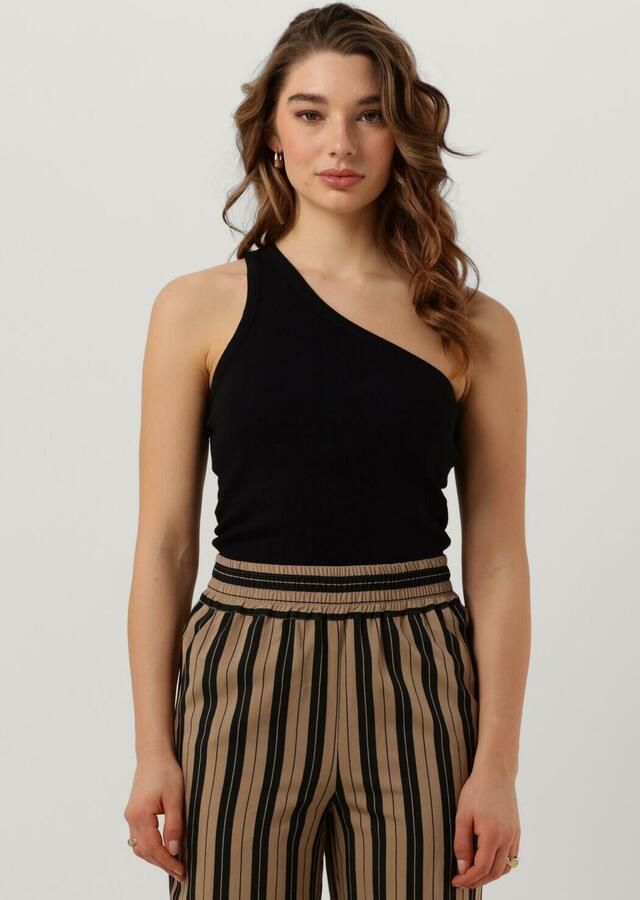GESTUZ Dames Tops & T-shirts Drewgz One Shoulder Zwart - Foto 4