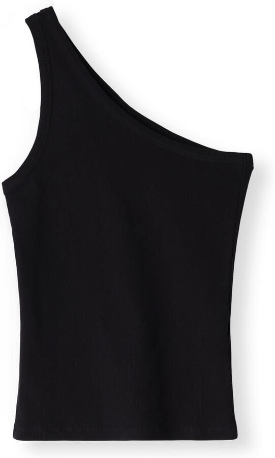 GESTUZ Dames Tops & T-shirts Drewgz One Shoulder Zwart - Foto 3