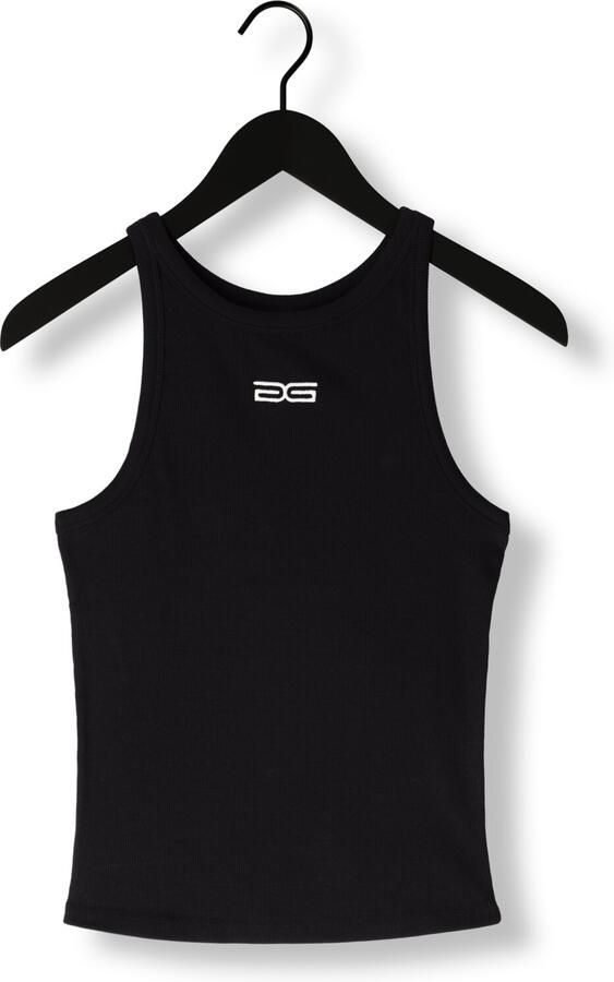 GESTUZ Dames Tops & T-shirts Drewgz Sl Logo Tank Zwart - Foto 3