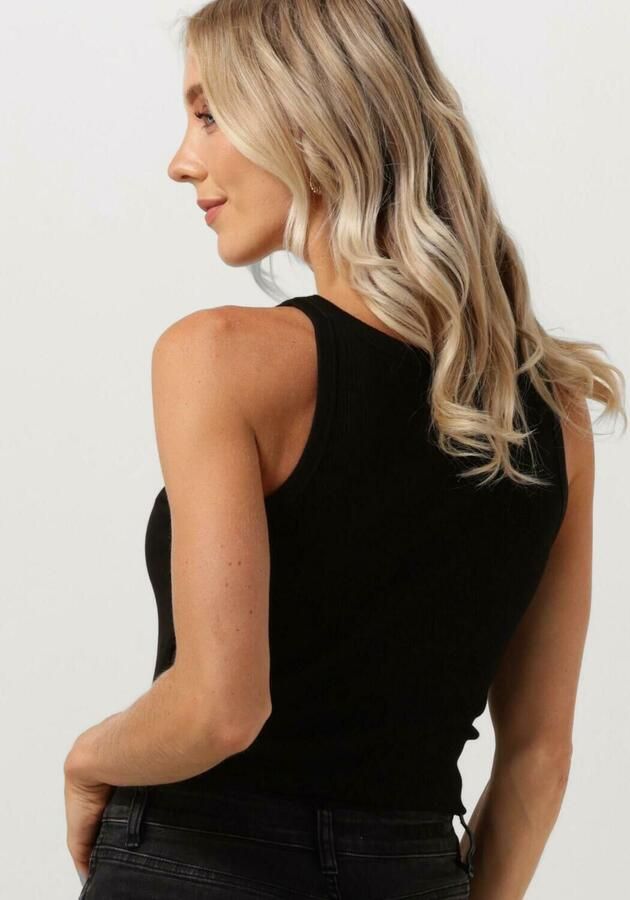 GESTUZ Dames Tops & T-shirts Drewgz Sl Top Noos Zwart