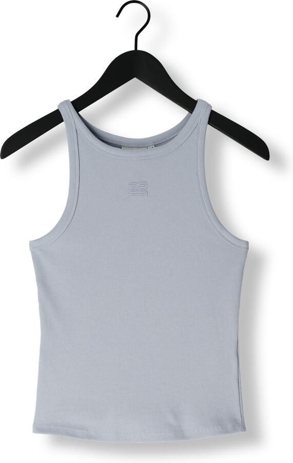 GESTUZ Dames Tops & T-shirts Gzdrew Logo Tank 2.0 Grijs - Foto 3