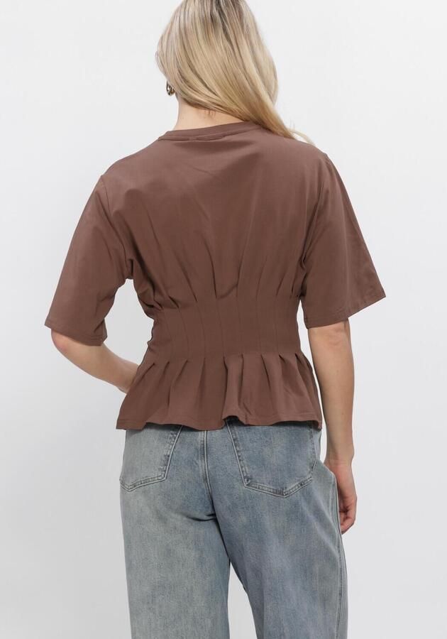 GESTUZ Dames Tops & T-shirts Gzinez Tee Bruin - Foto 3