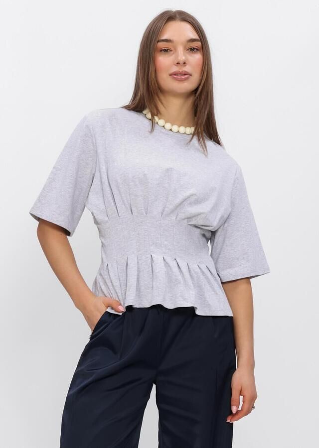 GESTUZ Dames Tops & T-shirts Gzinez Tee Lichtgrijs