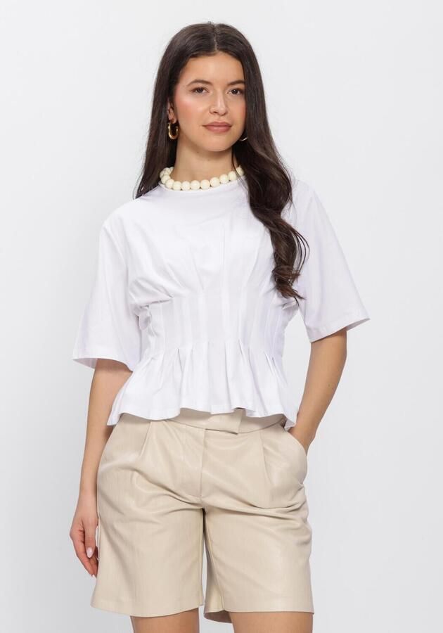 GESTUZ Dames Tops & T-shirts Gzinez Tee Wit